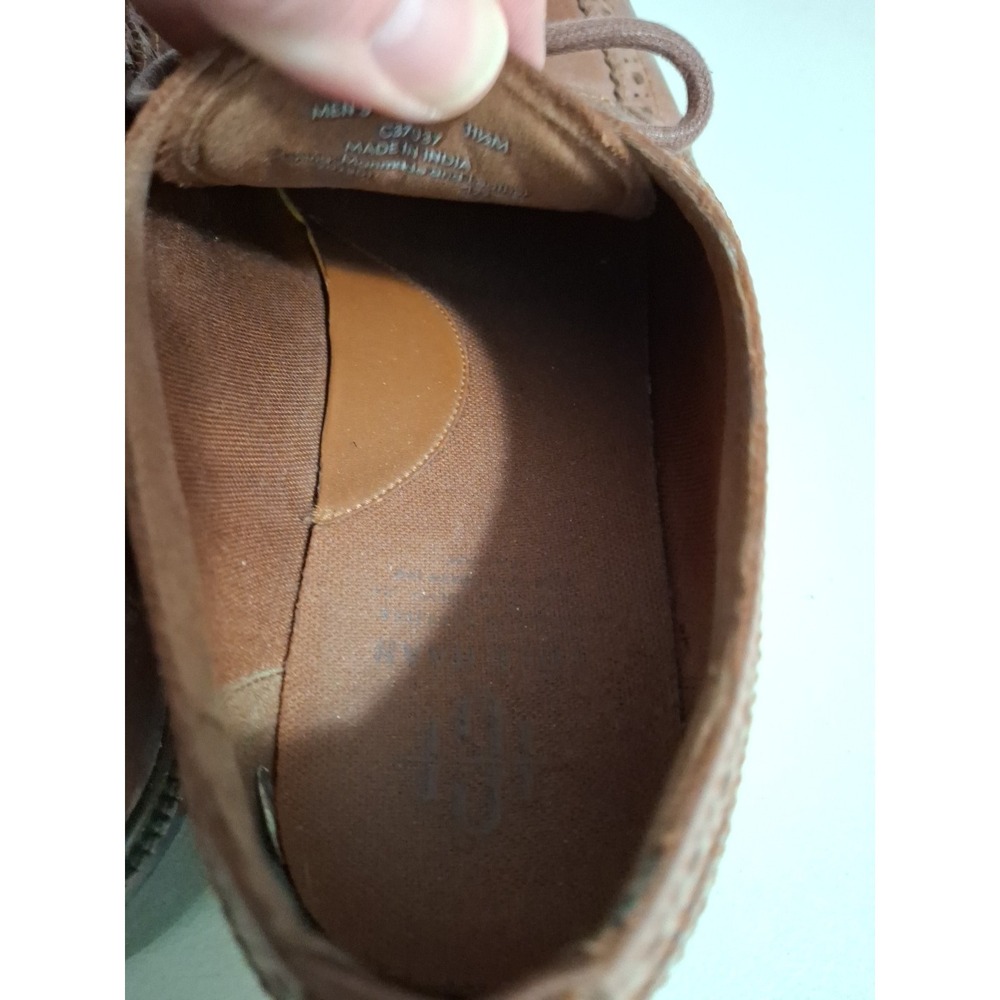 Cole Haan Mens American Classics‎ Longwing Oxford Size 11.5 M Brown Dress Shoe - Picture 6 of 9